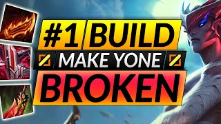 This NEW BROKEN BUILD makes YONE INSANE - How Perkz STOMPS Midlane - LoL Mythic Item Guide