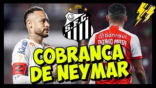 NEYMAR FAZ COBRANÇA DURA + NOVELA THIAGO MAIA #SANTOSFC #NOTICIASDOSANTOS