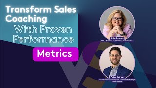 Transform Sales Coaching with Proven Performance Metrics