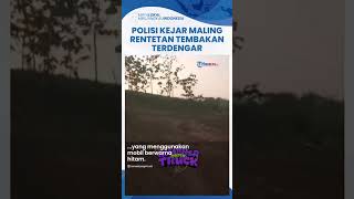 Momen Menegangkan! Polisi Kejar Pencuri Ban di Tol Cipali, Suara Rentetan Tembakan Terdengar