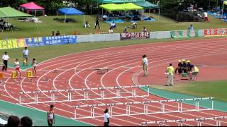 20120617_高校陸上・近畿IH_女子100mH予選1組