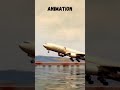 Animation vs Real Life - Asiana Airlines Flight 214