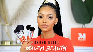 The Ultimate Brush Guide ft. Maven Beauty | MIHLALI N