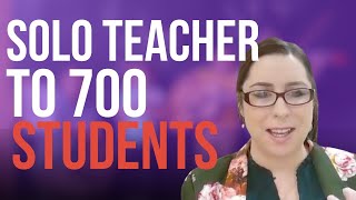 How This Solo Piano Teacher Grew to 700 Students! (2024)