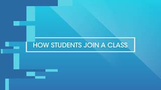 How students join a class