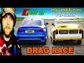 NASCAR Fan Reacts to Audi S1 Quattro RALLY Car VS Audi RS3 - DRAG RACE