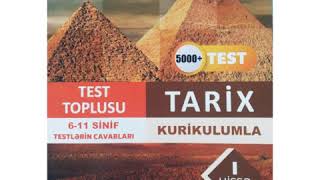 TARİX KURİKULUMLA TEST TOPLUSU CAVABLARI ( ANAR İSAYEV )