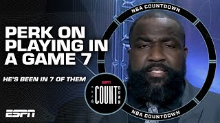 Kendrick Perkins on playing in a Game 7: Does your veins pump KOOL-AID or BLOOD! 👀 | NBA Countdown