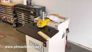 Ritter R2061 single phase low 6° angle pocket hole machine