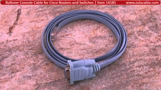 Rollover Console Cable for Cisco Routers \u0026 Switches 72-3383-01