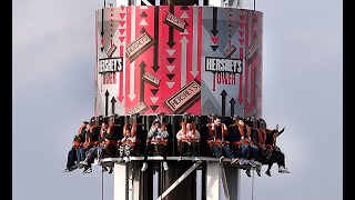 HERSHEYPARK Triple Tower Ride | Hershey, Pa.