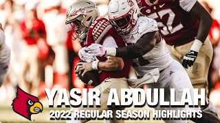 Yasir Abdullah 2022 Regular Season Highlights | Louisville LB