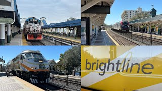 Riding Tri-Rail, Amtrak, SunRail, and Brightline - A Florida Train Odyssey