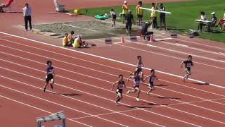 男子小4_100m_予選1組_第29回川崎静一郎記念陸上20180917