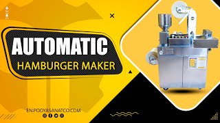 Automatic Hamburger Press , Robotic Burger Forming Machine