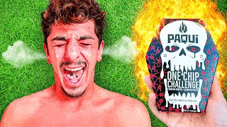 Eating the NEW World's Spiciest Chip - One Chip Challenge
