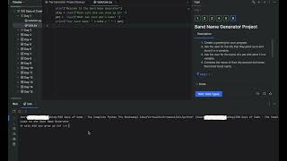 Python Projects - Band Name Generator
