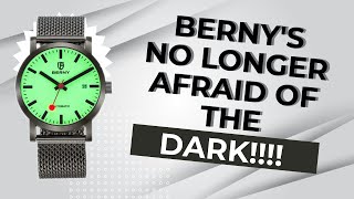 BERNY's New Fully Lumed AM183M | A Railway Watch That's Not Afraid of the DARK!