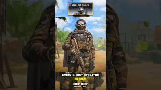 EVERY GHOST SKIN IN COD MOBILE 😍 (15 SKINS)