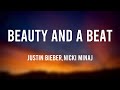 Beauty And A Beat - Justin Bieber,Nicki Minaj [Visualized Lyrics] 🦑