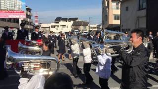 石岡市消防出初式パレード20170107