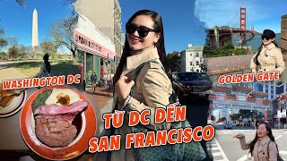 🇺🇸Washington DC, San Francisco | Cầu Cổng Vàng Golden Gate nổi tiếng nhất Thế giới | ÁNH KUA