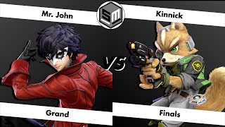 Smash Mania INVIT8TIONIAL - GRAND FINALS - Mr. John [L] (Joker) Vs Kinnick (Fox, Wolf)