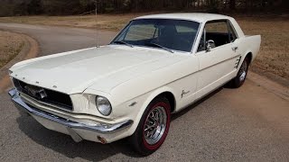 1966 Mustang Coupe Walk Around and Drive!