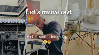 Let’s move out | Packing up my life | HPCSA giving me problems | End of internship | SA YouTuber