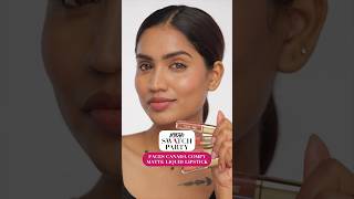 Superstay Summer Lipsticks | Faces Canada Comfy Matte Liquid Lipstick | Nykaa Swatch Library #shorts