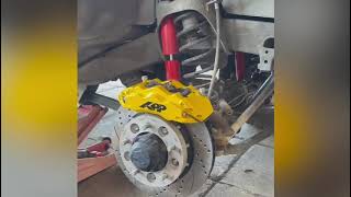 Suzuki Jimny  JB64  2018+  6 piston Caliper with vented disks big brake conversion.