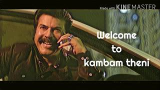 Mammootty | Shylock | welcome to kambam theni | dialogue | whatsapp status