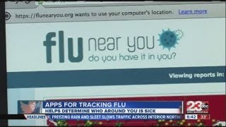 Apps for tracking flu