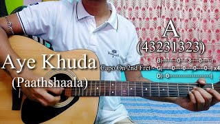 Aye Khuda | Paathshaala | Easy Guitar Chords Lesson+Cover, Strumming Pattern, Progressions...