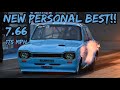 C20LET MK1 ESCORT RUNS A NEW PB AT SANTA POD RACEWAY