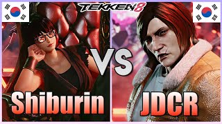 Tekken 8  ▰  Shiburin (Reina) Vs JDCR (#1 Dragunov) ▰ Ranked Matches