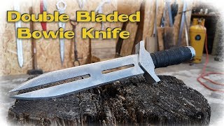 Making Double Bladed Bowie Knife (Aluminum Casting)
