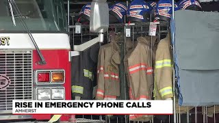 Amherst Fire Department receives more emergency calls as staffing concerns grow