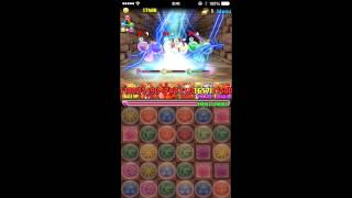 [パズドラ] 金曜ダンジョン超地獄 ガチャ限無し究極五右衛門安定周回PT