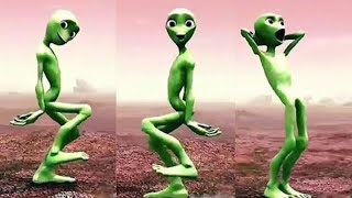 Green Alien Dance | El Chombo - Dame Tu Cosita feat. Cutty Ranks - Yeşil Uzaylı Dansı #Shorts