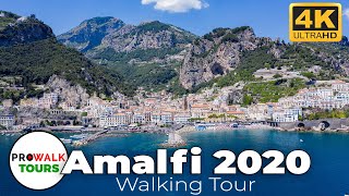 Amalfi, Italy Walking Tour - 4K with Captions