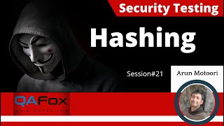 21. Security Testing (Basics) - Hashing