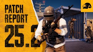 Patch Report 25.2 | PUBG: BATTLEGROUNDS DE