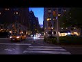 i ❤️ ny walks and the city park avenue at night walking tour 4k