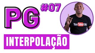 Progressão Geométrica (PG) 🔴 INTERPOLAR MEIOS GEOMÉTRICOS # 07