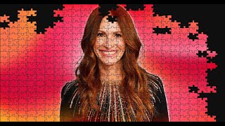 Julia Roberts Puzzle Time Lapse 500pcs