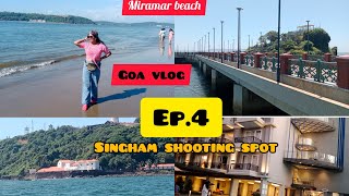 goa || ep. 4 || goa singham shooting spot | dona paula goa 😍 miramar beach goa dolphin cruise ❤️