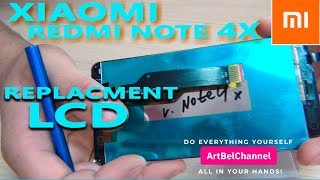 XIAOMI REDMI NOTE 4X - complete disassembly and replacement of the display (How to) [Do it yourself]