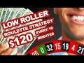 BEST LOW ROLLER ROULETTE SYSTEM FOR SMALL BANKROLL & LOW BUDGET - Bet With MO