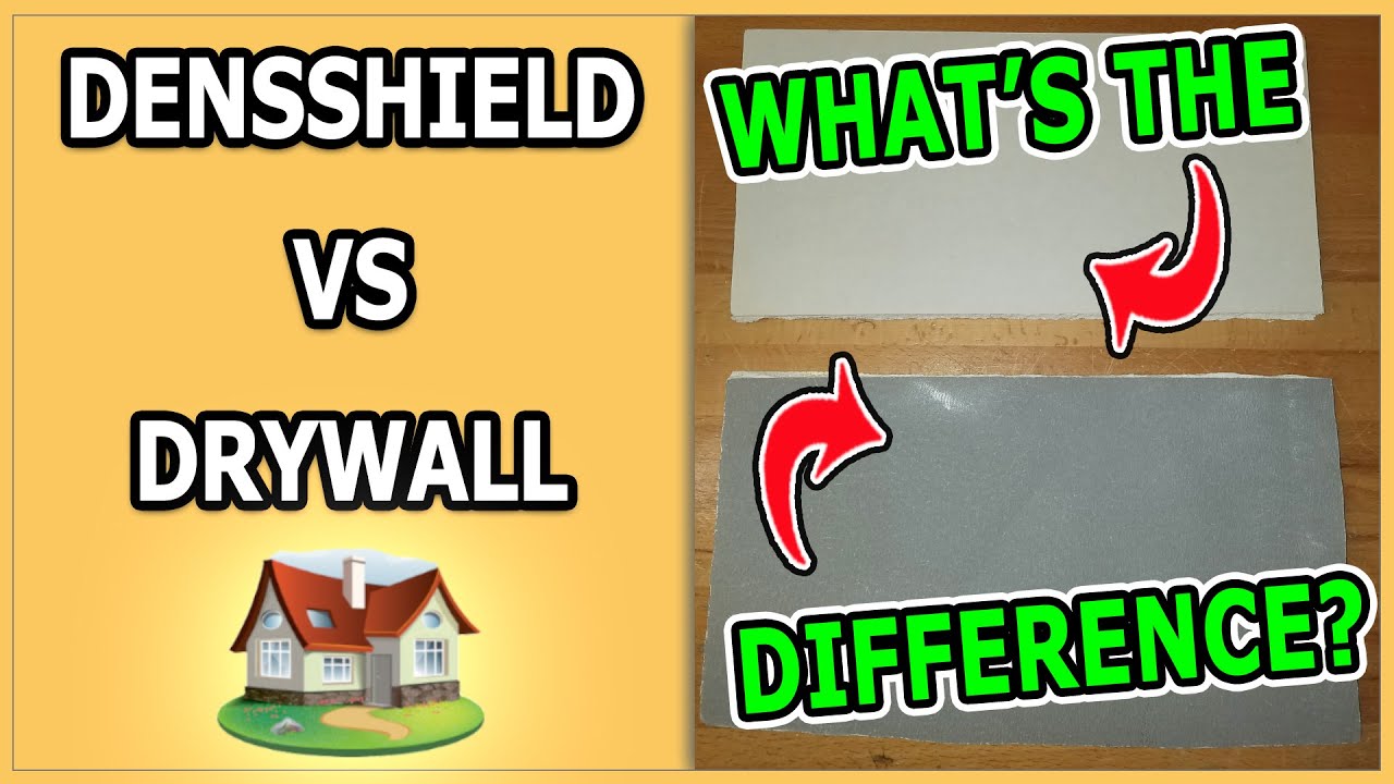 DensShield Vs Drywall: What's The Difference? - YouTube